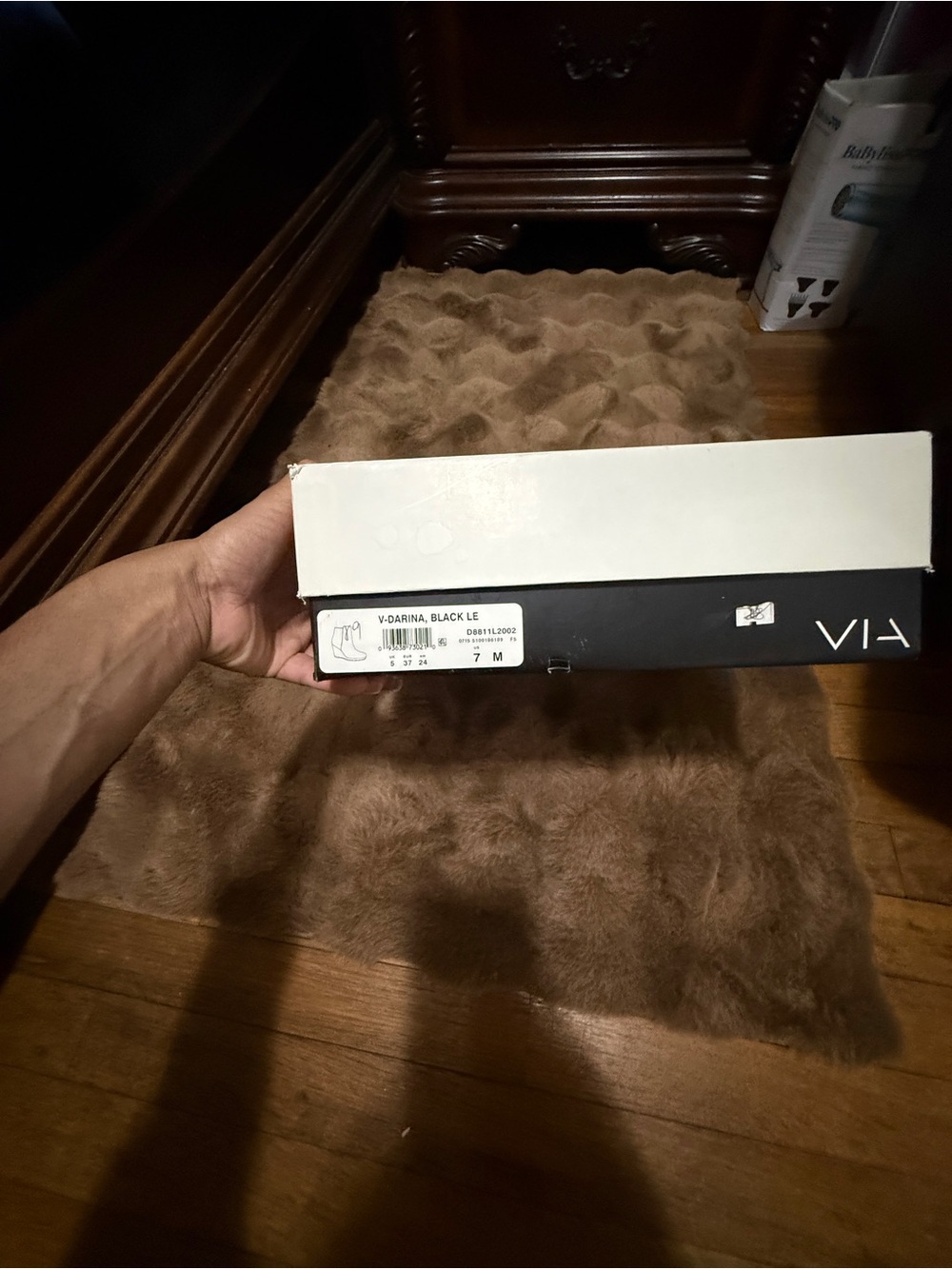 Via Spiga Black Ankle Boots Box